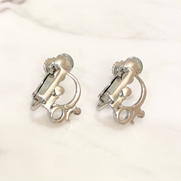DIOR SILVER EARRINGS❤️ - Picture 2 of 6